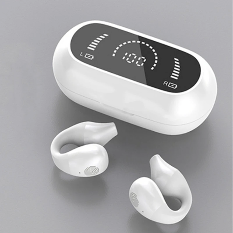 Wireless Lavalier Microphone Type C Lightning - Auricolari Bluetooth Wireless S03 con Display
